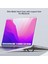 MacBook Air 13 Inç (2018) A1932 / (2020) A2179. A2337 Sert Kılıf Kickstand Ince Laptop Kılıfı (Yurt Dışından) 4