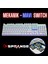 Mk-11 Beyaz Mekanik Gaming Klavye - Blue Switch - RGB Aydınlatmalı -Kablolu 2