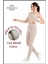 Kadın Kışlık Içi Polarlı Taş Rengi Yüksek Bel Toparlayıcı Tayt Curve High Waist Fleece Winter 11024 4