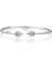 1,44ct Pırlanta Taşlı & Yaprak Motifli Bileklik - 14 Ayar Beyaz Altın Bileklik - Luxury Collection 2