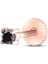 0,10ct Siyah Pırlanta Taşlı Tragus Piercing - 14 Ayar Beyaz Altın Imperius Piercing 1