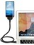 Yaratıcı Telefon Şarj Cihazı Esnek Stand Up Tutucu USB Şarj Veri Kablosu (Yurt Dışından) 3