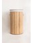 Meander Yuvarlak Bambu Çamaşır Sepeti 35X61 55LT 5113 2