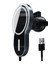 X6 Araba Hava Çıkışı Havalandırma Dağı Kelepçe Tutucu 15 W Hızlı Şarj Qi Manyetik Kablosuz Şarj Cihazı iPhone 12 Serisi (Yurt Dışından) 2