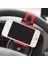 Otomatik Araç Direksiyon Montaj Tutucu Lastik Bant iPhone Akıllı Telefon Gps Için (Yurt Dışından) 5