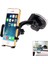 Iphone, Galaxy, Sony, Lenovo, Htc, Huawei ve Diğer Akıllı Telefonlar Için Evrensel 360 Derece Dönebilen Vantuz Araç Tutucu / Masaüstü Standı Genişlik: 4,5 cm - 7,4 cm (Yurt Dışından) 1