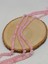 Pembe Kuvars Taşı Rondela Kesim 5X8MM Dizi (54316) 1