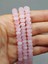 Pembe Kuvars Taşı Rondela Kesim 5X8MM Dizi (54316) 2