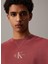 Bisiklet Yaka Regular Fit Nakışlı Bordo Erkek Kazak J30J325671VAI Monologo Sweater 3
