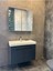 Trend 80 cm Barok-Matt Antrasit Banyo Dolap Takım 1