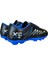 Erkek Krampon Dişli Futbol Ayakkabısı SİYAH - MAVİ 4