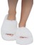 Ekstra Yumuşak Tüylü Kadın Terlik Beyaz 1