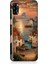 Infinix Hot 9 Uyumlu Sahil Evleri Desenli Silikon Kılıf 1
