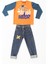 Trouble Maker Denim Pantolon +T-Shirt Takım 3