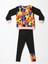 Alphabet Desenli Kız Çocuk Sweatshirt Takım 4