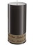 10'lu Siyah Silindir Baton Mum 7 x 12 cm 4
