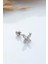 925 Ayar Kelebek Motifli Taşlı Minimal Tragus Piercing 1