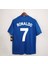 Manchester United 2007/2008 Cristiano Ronaldo Deplasman Nostalji Forması (Blue) 2