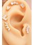 925 Ayar Baget Taşlı Minimal Tragus Piercing 2