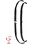 Opel Astra H Ön Lip 2 Parça Astra H Plastik-Universal-Ön-Bodykit-Ek-Lip 2