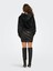 Onlvenıce Faux Fur Hood Bomber Siyah Kadın Mont 15322127 2
