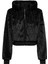 Onlvenıce Faux Fur Hood Bomber Siyah Kadın Mont 15322127 3