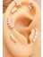 925 Ayar Markiz Taşlı Çiçek Motifli Minimal Tragus Piercing 2