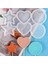 Cakepops Yıldız Kalp Daire Lolipop Şekerleme Çikolata & Pasta Silikon Kalıbı 3