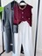 Asel Fashion Premium Muadil Bordo Triko Yelek Bordo 2