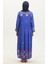 Nakış Desenli Elbise 4089-03 Saks 5