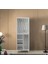 Ücretsiz Montaj - %100 MDF Sport 2 Kapaklı Beyaz Gardırop - MDF Dolap - Elbise Dolabı 4
