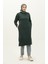Kapüşonlu Spor Tunik 3007-35 Nefti Yeşil 2