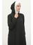 Kapüşonlu Araboy Tunik 1692-03 Siyah 4