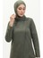 Balıkçı Yaka Eşofman Takım 3043-06 Haki 3