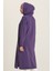 Kapüşonlu Spor Tunik 3007-15 Mor 3