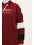 Yazı Desenli Garnili Eşofman Takım 3006-05 Bordo 4