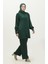 Tunik Pantolon Ikili Takım 11301-05 Zümrüt Yeşili 2