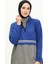 Fileli Eşofman Takım 71008-04 Saks 3
