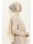 Aymina Janjan Şifon Şal 7586-07 Bej 2