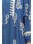 Balon Kol Elbise 4091-04 Indigo 4