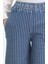 Beli Lastikli Kot Pantolon 1793B-01 Mavi 3