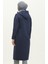 Kapüşonlu Spor Tunik 3007-31 Açık Indigo 5
