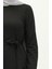 Yırtmaçlı Tunik Pantolon Ikili Takım 0664-02 Siyah 4