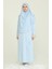 Çantalı Namaz Elbisesi 4486A-11 Bebek Mavisi 1