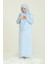 Çantalı Namaz Elbisesi 4486A-11 Bebek Mavisi 2