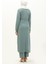 Yırtmaçlı Tunik Pantolon Ikili Takım 0664-06 Mint Yeşili 5