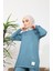 Kaşkorse Tunik Pantolon Ikili Takım 20039-02 Petrol 3