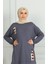 Salaş Kesim Araboy Tunik 9123-02 Füme 3