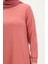 Bürümcük Kumaş Tunik Pantolon Ikili Takım 20011-01 Gül Kurusu 4