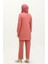 Bürümcük Kumaş Tunik Pantolon Ikili Takım 20011-01 Gül Kurusu 5